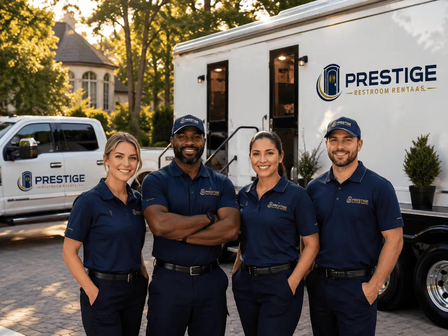 Trusted Luxury Portable Restrooms company in Maida, ND
